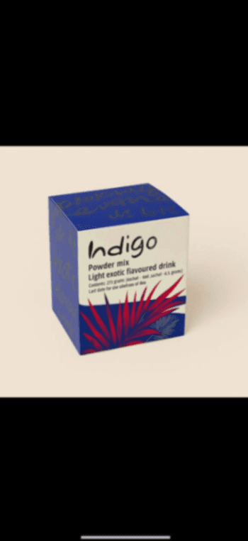 مشروب الانديجو indigo ( كرتونة فيها 30 كيس )